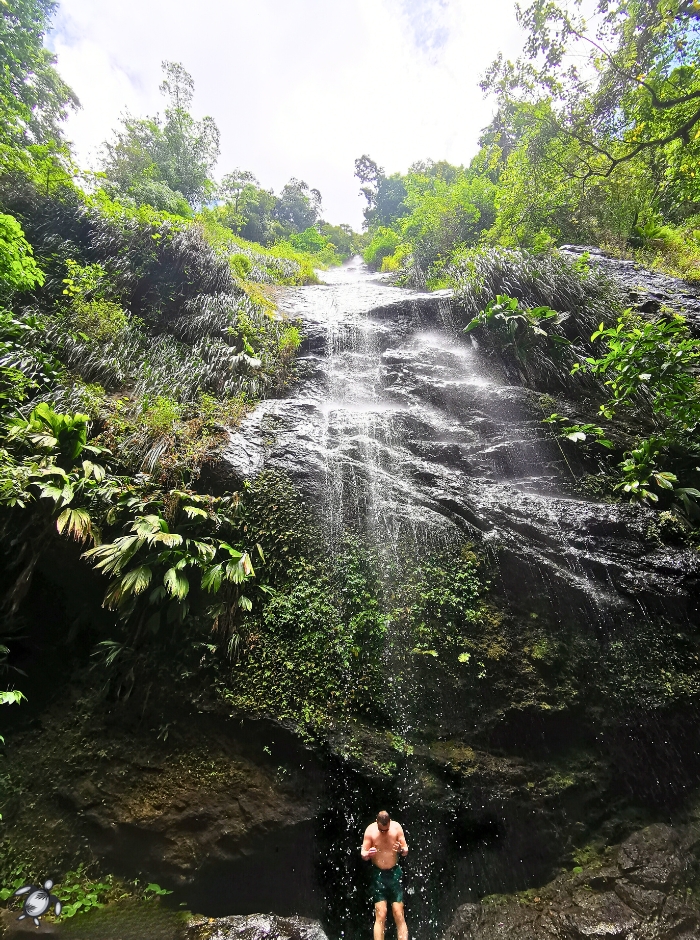 Cascade couleuvre-douche