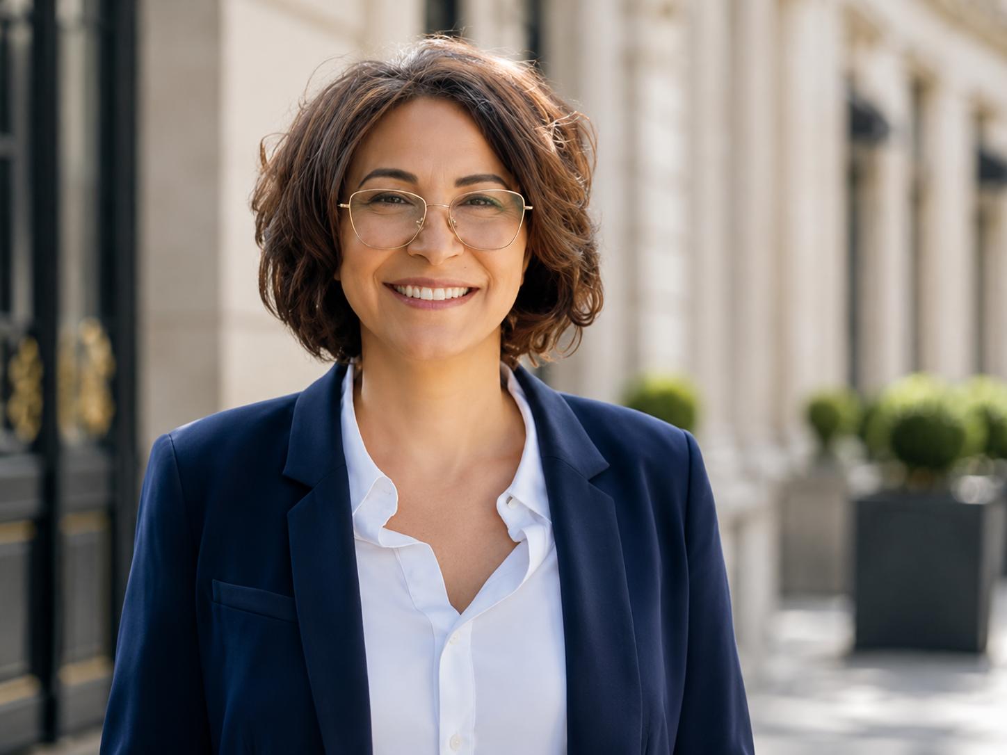Naïma M'Faddel mari