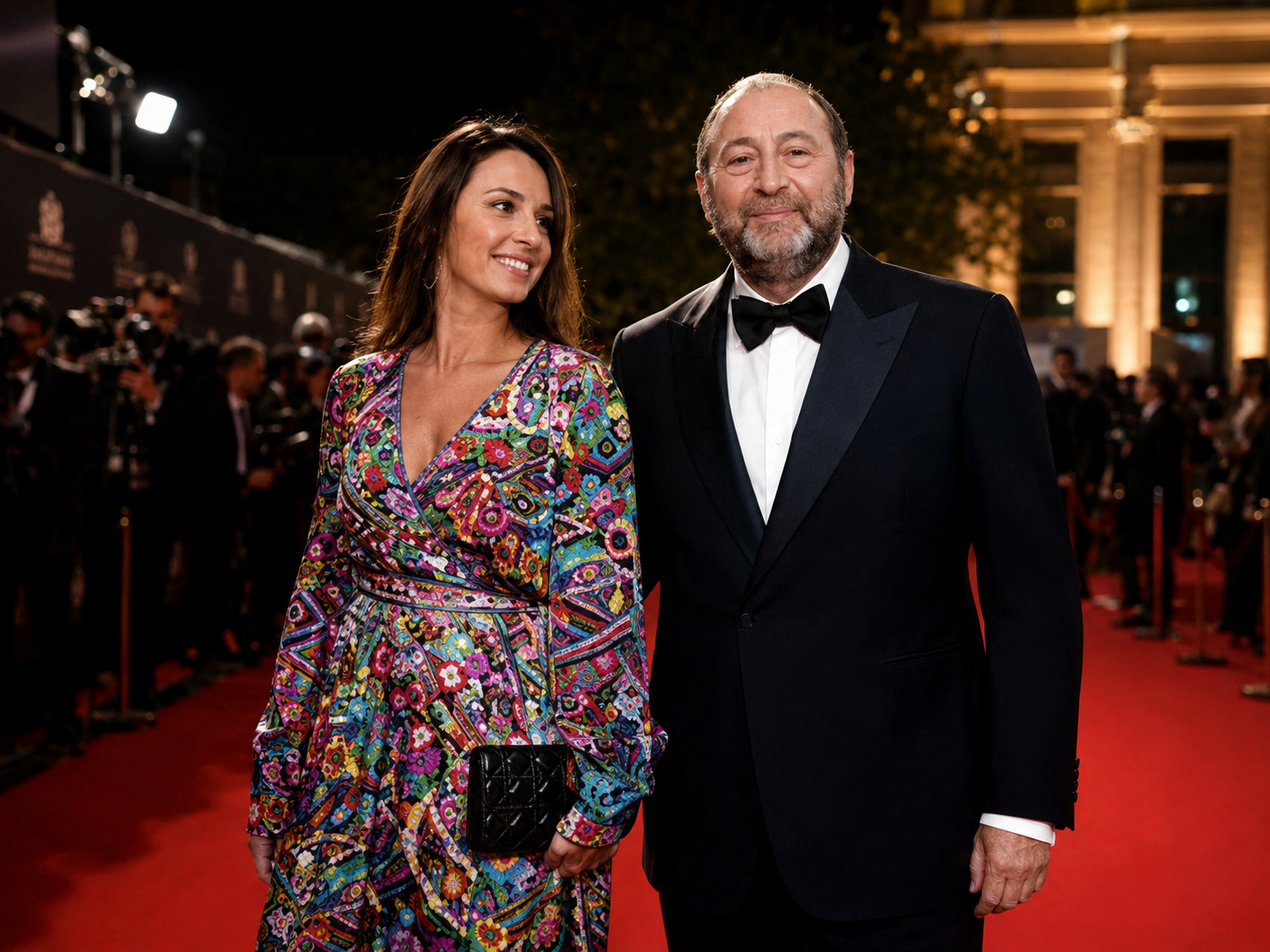 Élie Kakou et son compagnon