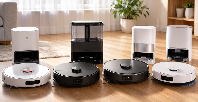 Meilleurs robots aspirateurs et laveurs de sols 2026 : Comparatif des meilleurs robots intelligents